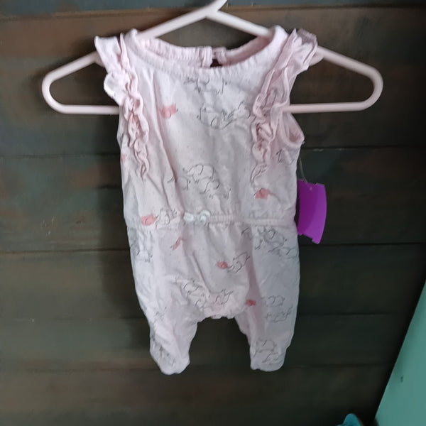 0-3 months romper